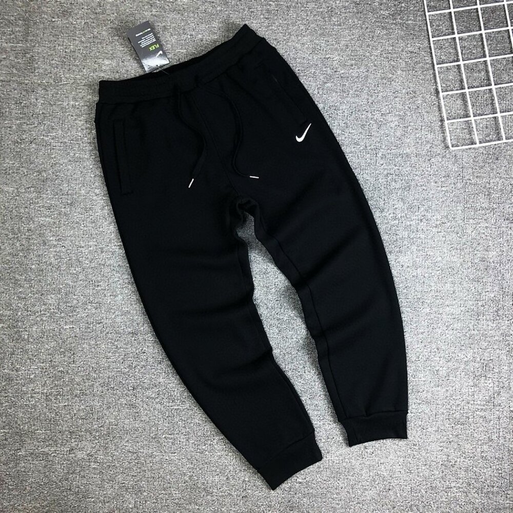 nike embroidered fleece sweatpants